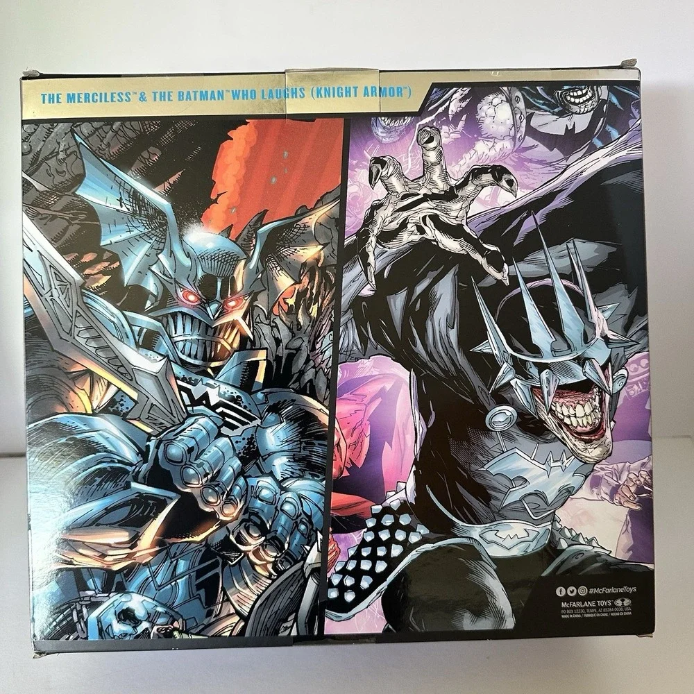 DC Multiverse Merciless Batman Who Laughs 2 Pack McFarlane Figures NIB